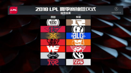 《英雄联盟》LPL夏季赛分组出炉6月11日正式开启